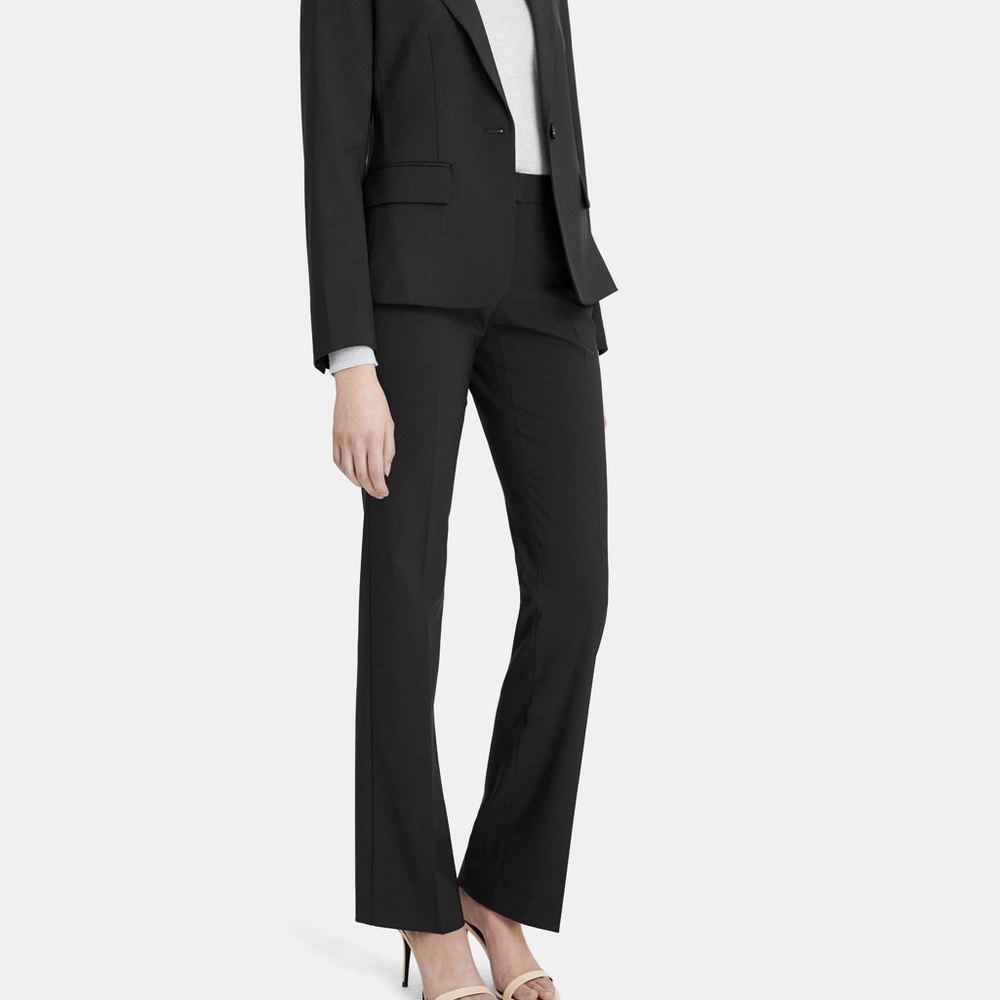 Theory Sevona Wool Suit pants sz 2